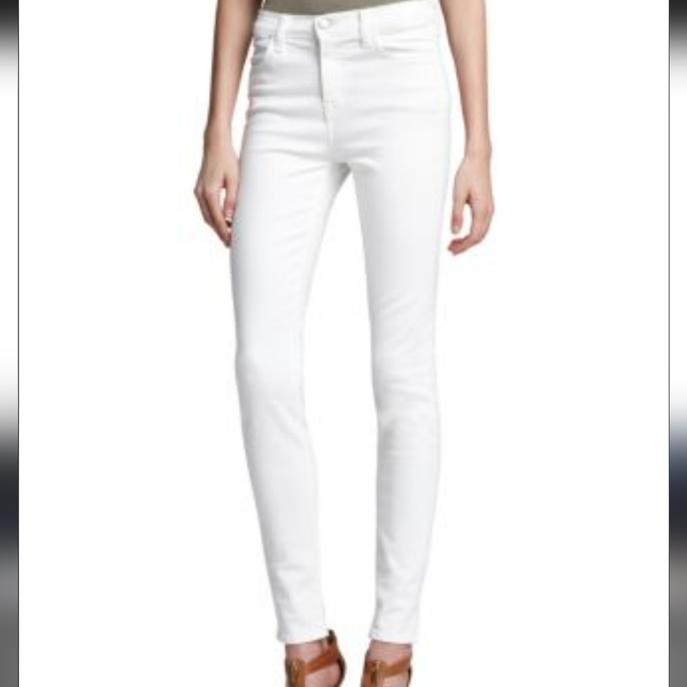 J Brand Maria White Skinny Jeans Size 32